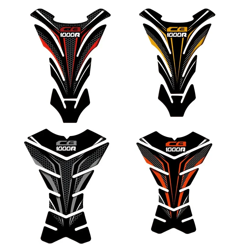 3D Carbon-look Motorcycle Tank Pad Protector Decal Stickers Case for  Hornet  CB1000R