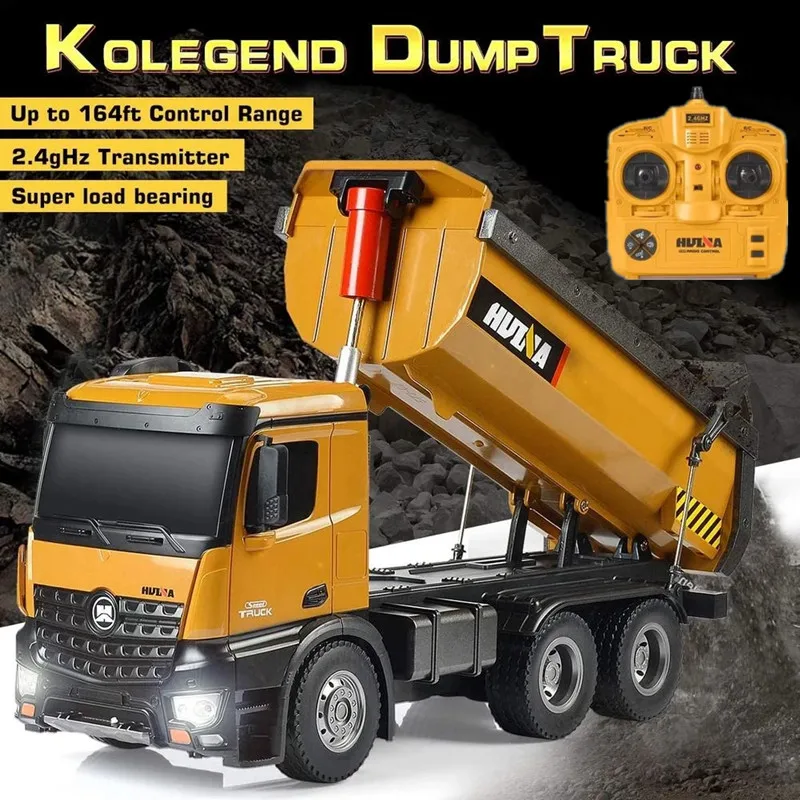 

Профессиональный радиоуправляемый инженерный транспортный автомобиль 2,4G10CH 5KG с автоматической саморазгрузочной нагрузкой, самосвальный экскаватор, строительные автомобили