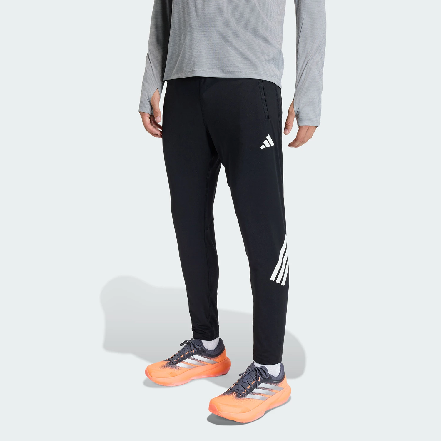 

Adidas Authentic Spring Autumn Men's Running Training Knit Breathable Pants KE6742