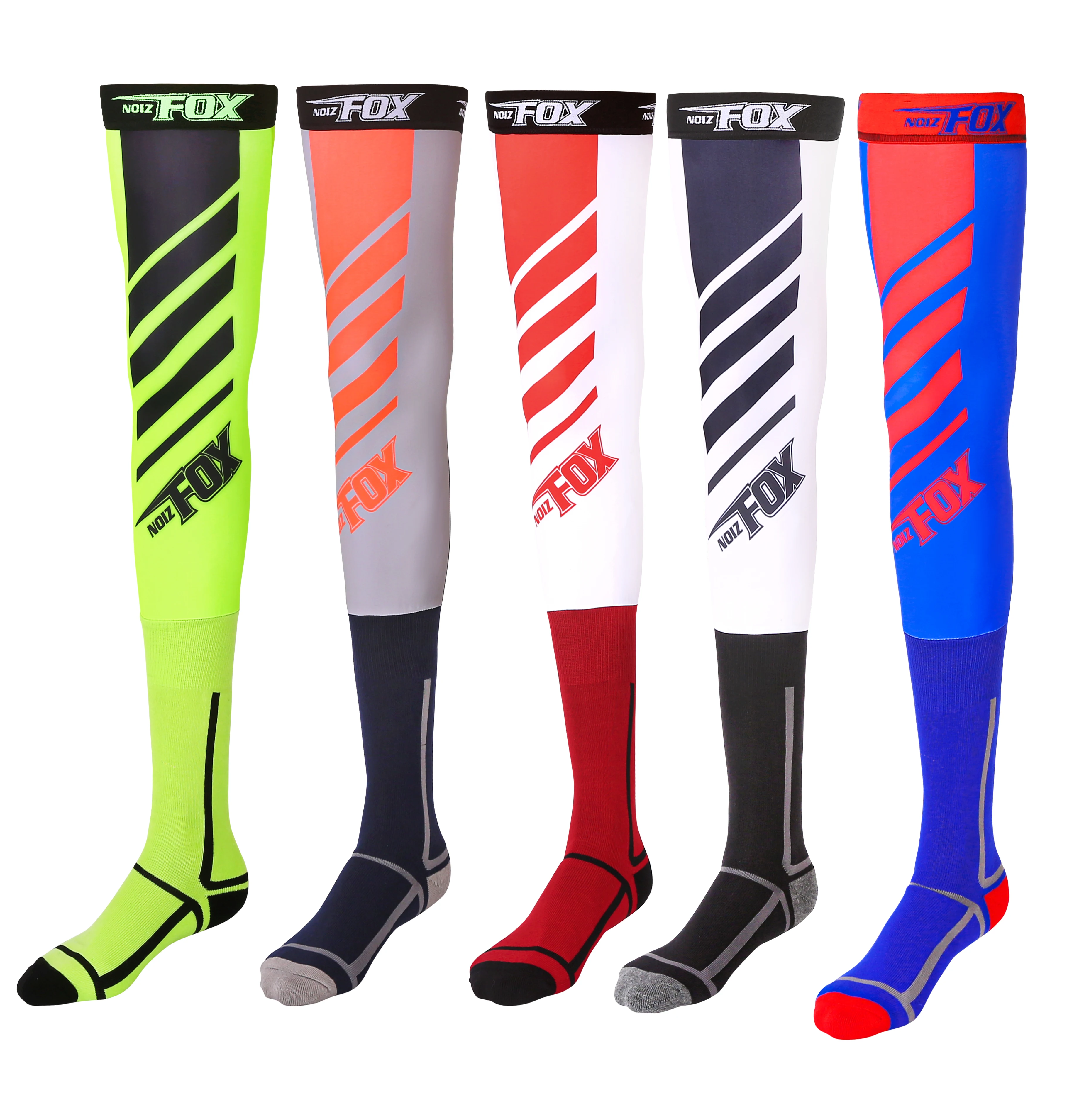 

2024 Motorcycle Compression Knee Brace enduro Sock Top Motocross Socks MTB ATV MX Knee Protection Sport moto sock Anti-Skid