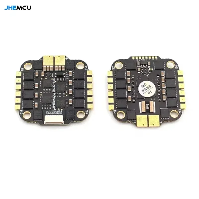 JHEMCU F745 Flight Controller Stack GF30F745-MPU Flight Controller BLHELI_32 45A / 60A 4in1 ESC 3-6S 30X30mm für FPV Freestyle