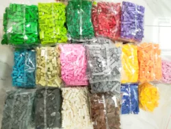 Blocks Bulk Building 2 packs 520g Any color Build Compatible For lego Gift screwdriver and figurine Photographed in real