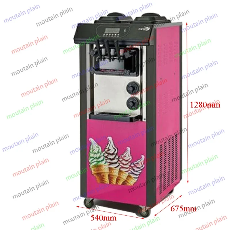 

Soft Ice Cream Machine Commercial Sweet Ice Cream Make Ice Cream Maker