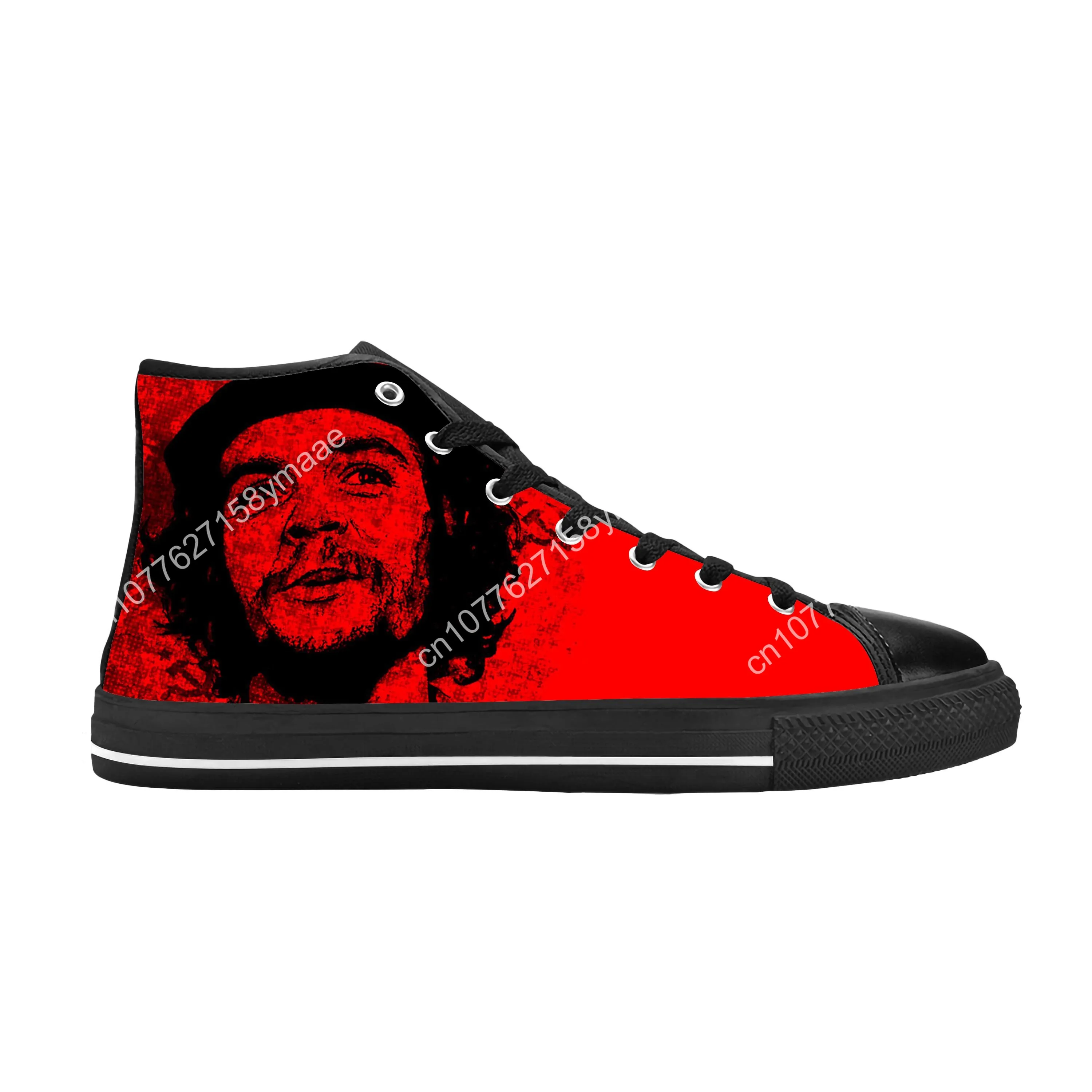 Che Guevara Communism Socialism Cuba Cuban Funny Casual Cloth Shoes High Top Comfortable Breathable 3D Print Men Women Sneakers