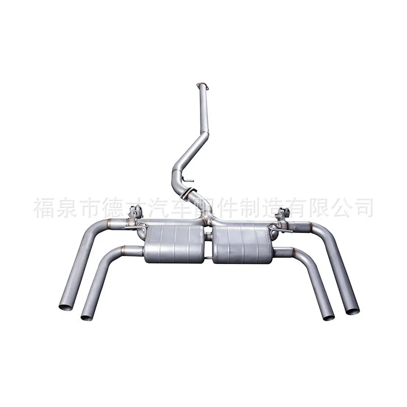 

Suitable for Lynk & Co 03 + 2.0T modified GFC mid-tail double drum double valve four-out modified exhaust sound system