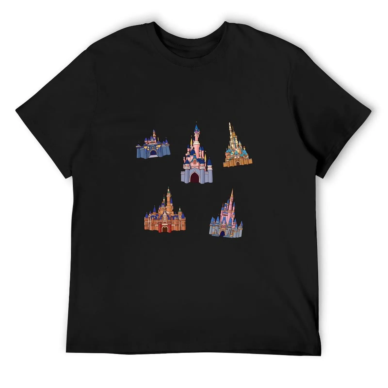 

Princess Castles T-Shirt vintage t shirts sports fans plus size tops vintage t shirt men