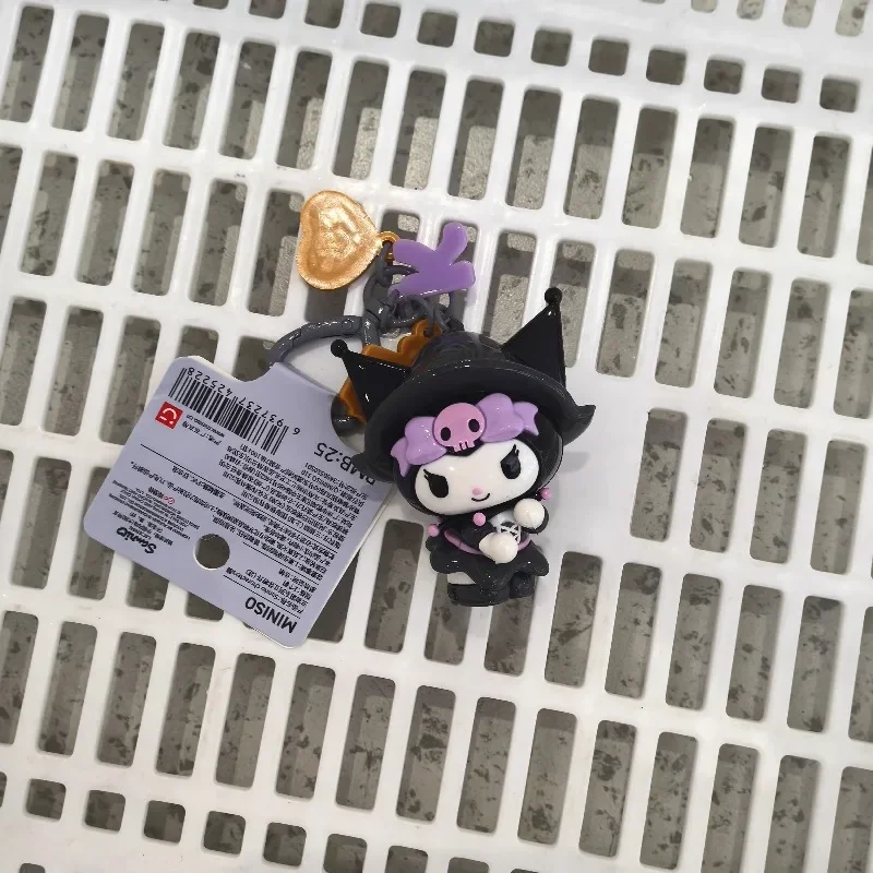 MINISO名創優品 サンリオ マジックストーリーシリーズ キーホルダー ハローキティ キーホルダー かわいいアニメ ハンギングチェーン ドール カップル バックパック キーホルダー 女の子へのプレゼント