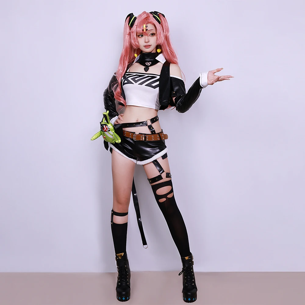 Nicole Demara costumi Cosplay parrucca e scarpe gioco zona Zenless Zero gioco di ruolo uniforme stivali Halloween Carnival Party Outfits