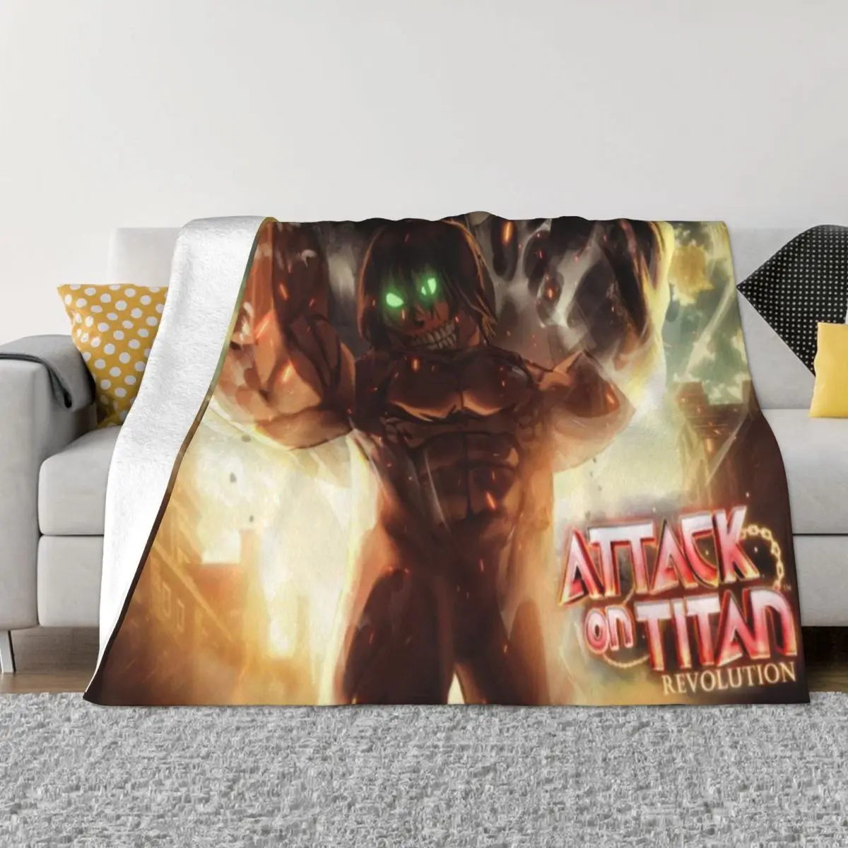 

Attack On Titan 000196 Anime pet blankets Travel blanket Blankets & Throws Blankets And Blankets Throw Blanket