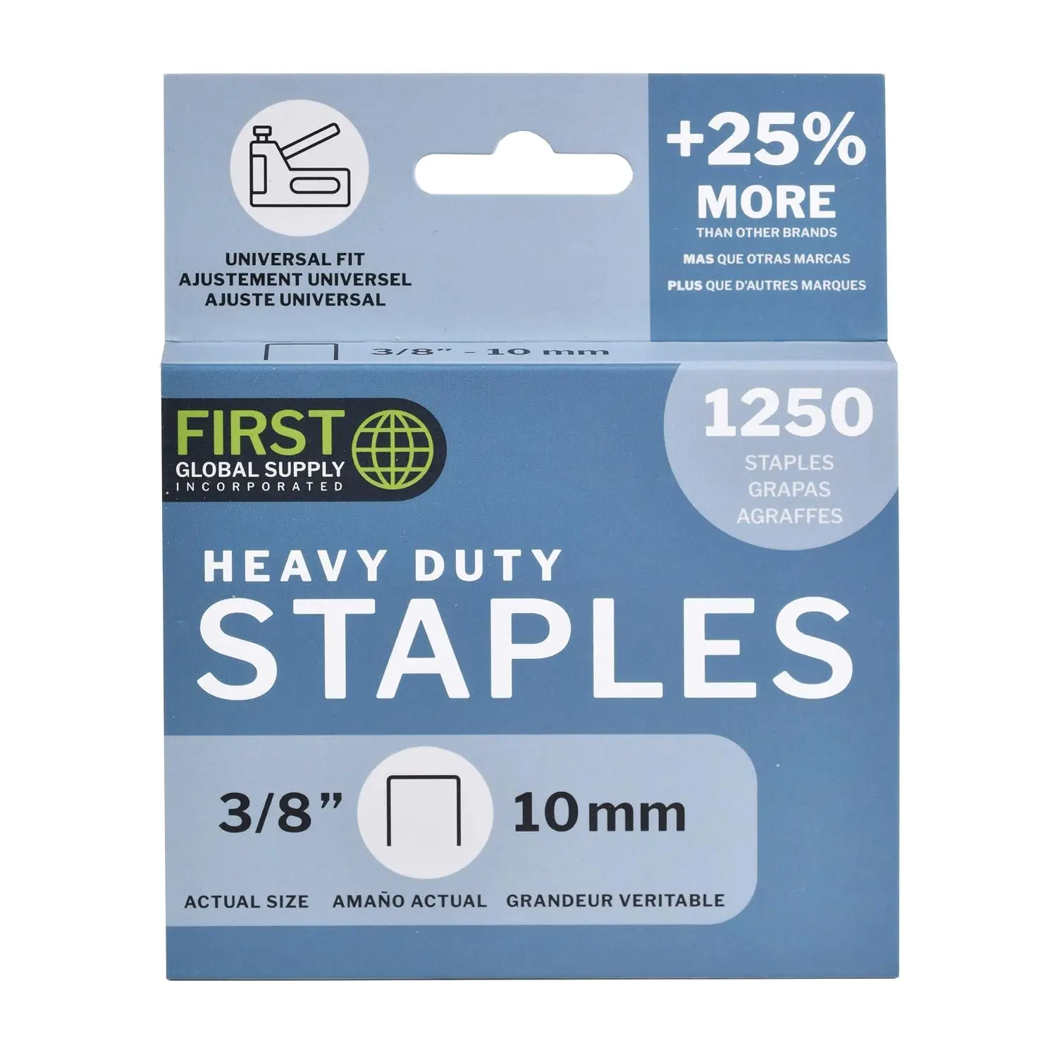 Heavy Duty Staples 3/8