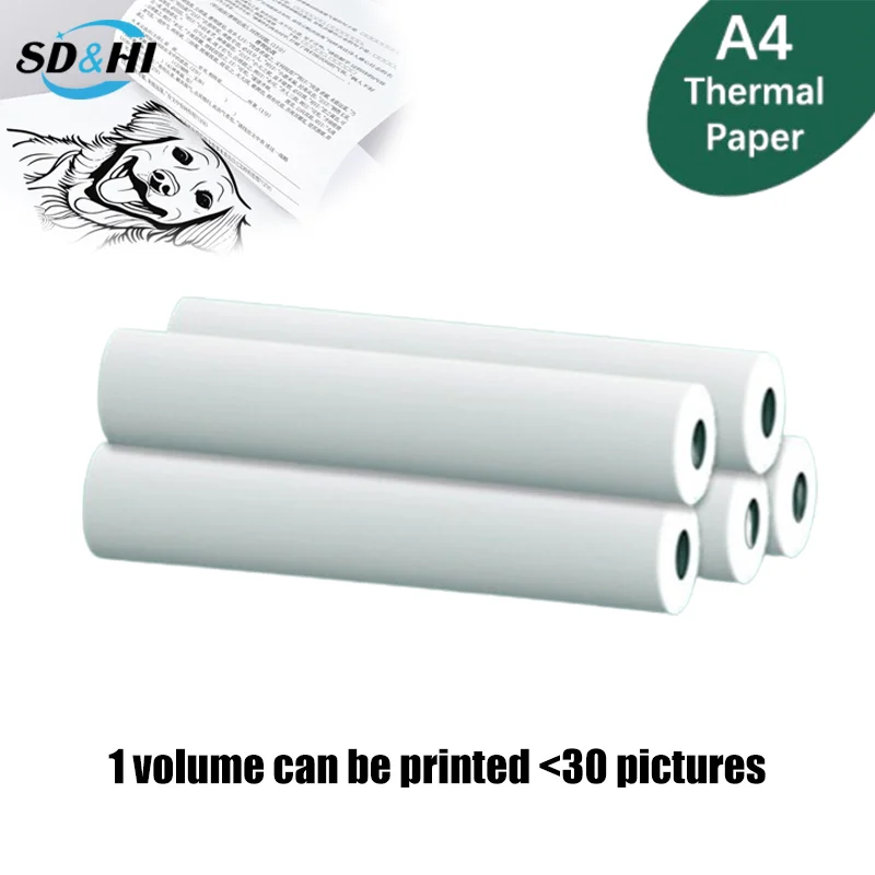 

Thermal Printer Paper Printing Paper Universal Quick-dry A4 Printing Paper Multipurpose Thermal Paper For Thermal Printer