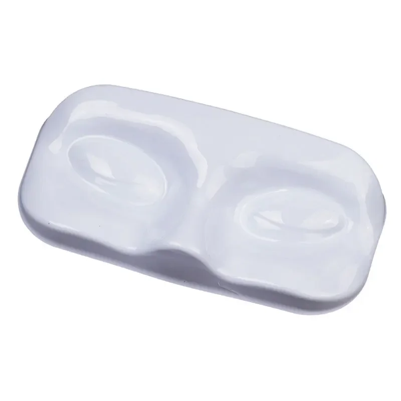 10 pezzi porta vassoi per ciglia forma del viso scatola per imballaggio ciglia finte custodia per ciglia strumento per trucco