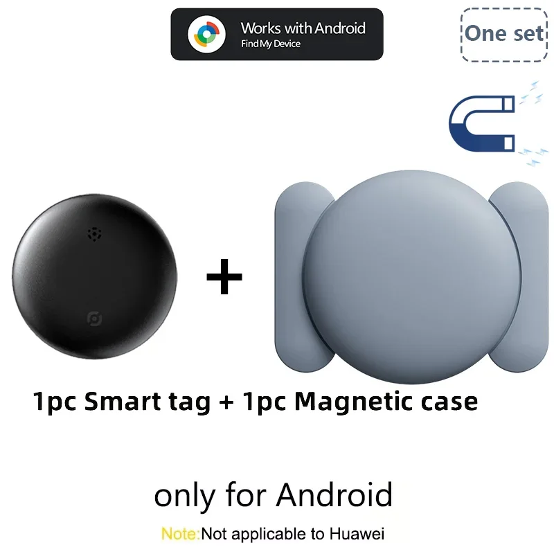 Bluetooth-Tracker-Tag für Android (nur Android), Schlüsselfinder, kompatibel mit Google Find My, Tracking-Tag, Artikelfinder für Schlüssel