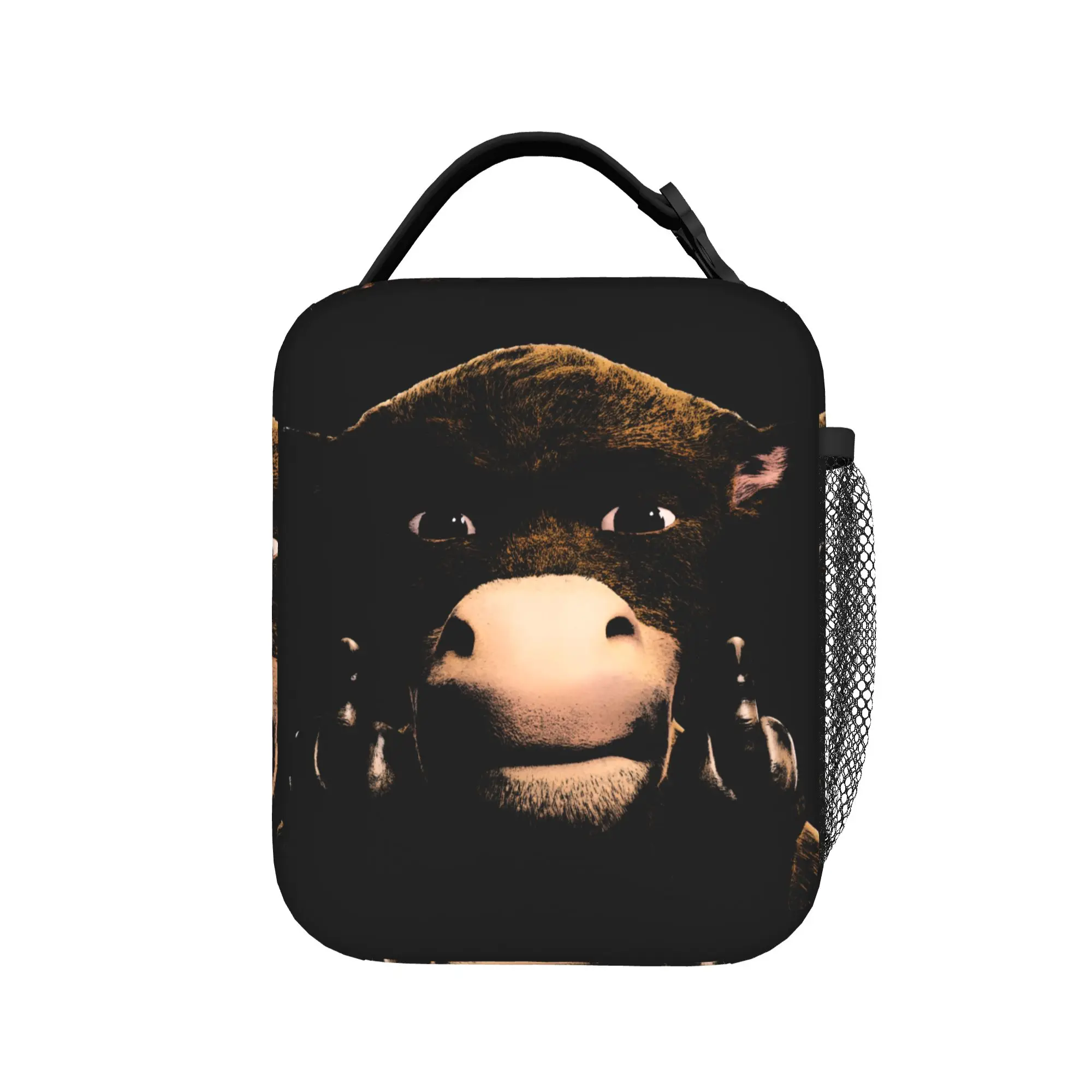 Niu Lai Middle Finger - Dark  Insulated Lunch Bags Cooler Bag Reusable,Lunch Container  Large Tote Lunch Box Girl Boy Beach