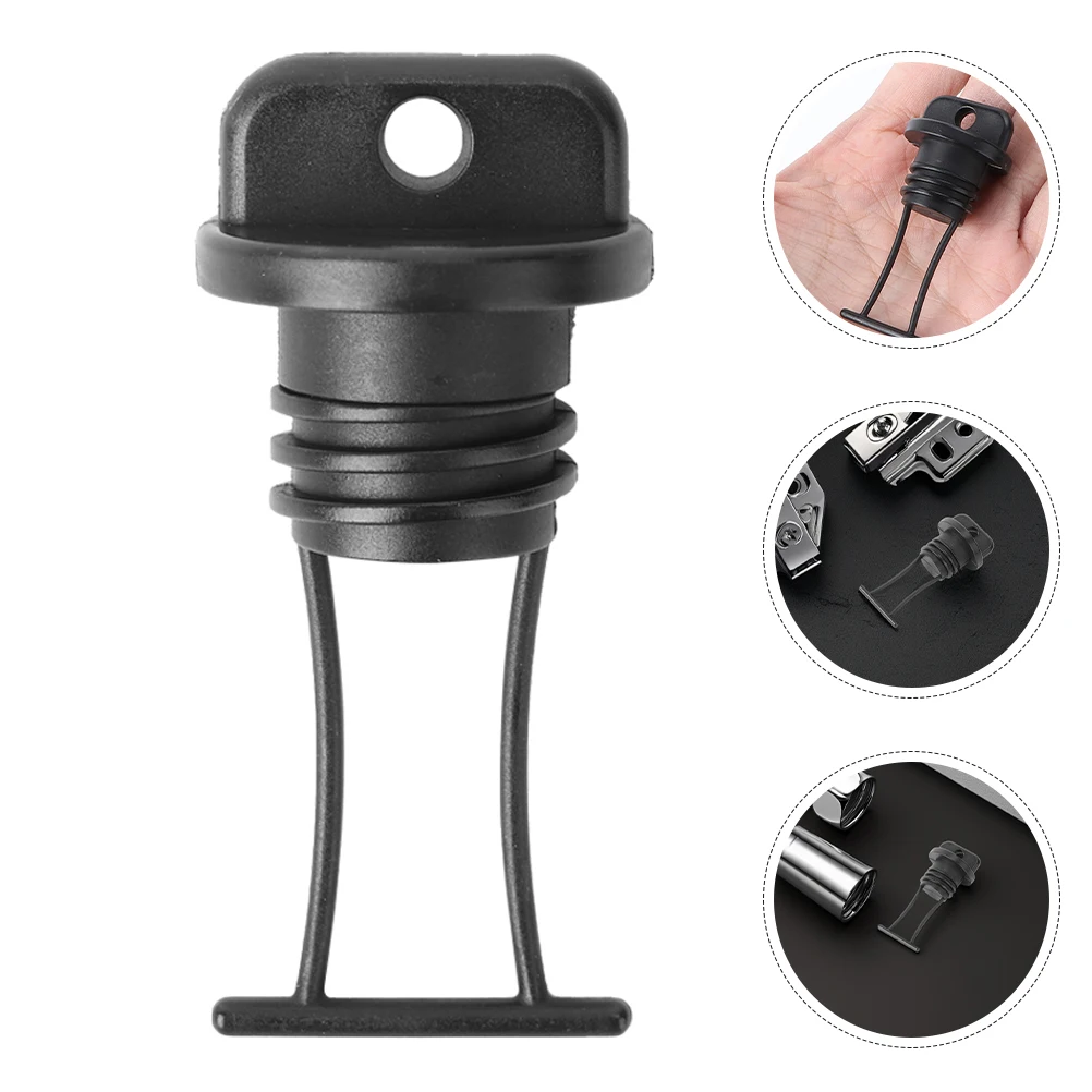 

6 Pcs Hull Drain Plug Kit Replacement Accessories Boat Shipbuilding Canoe Plastic Parts