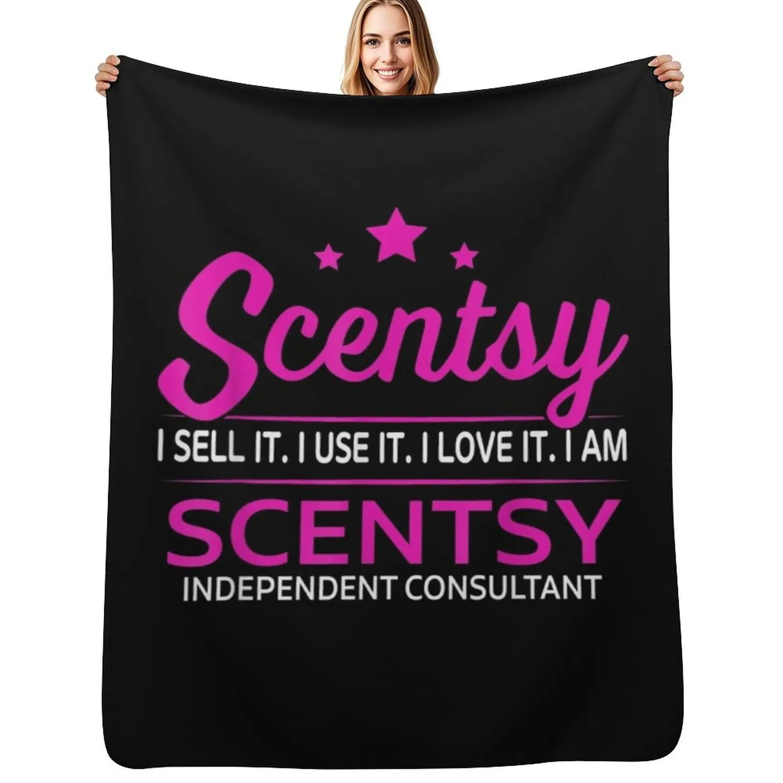 Scentsy I undefined It I Use It I Love It Am Scentsy Throw Blanket warm winter for babies Beach Designers Blankets