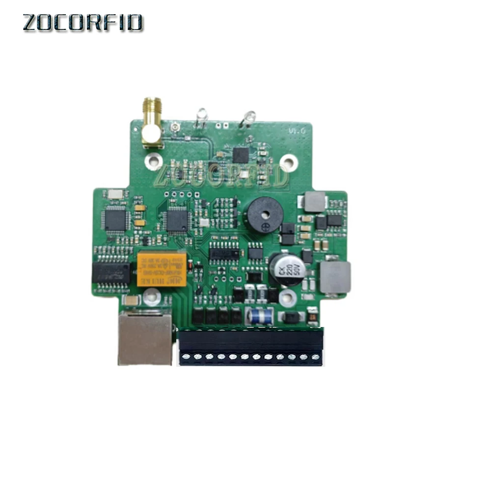 Imagem -02 - Módulo Leitor Rfid Uhf Wiegand26 Rs232 Embedded Board Disponível para Arduino Raspberry pi Uart 180006c Epc Class1 Gen2