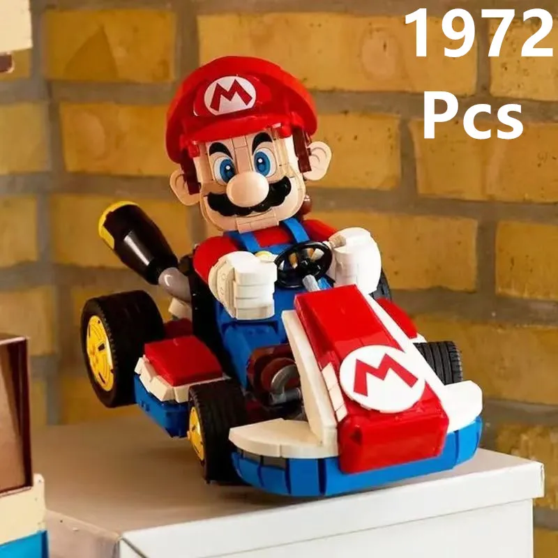 2025 منتجات جديدة 1972 قطعة نموذج الكارتينج القياسي اللبنات لعبة كلاسيكية سباق الطوب لعبة الأطفال الهدايا 72307