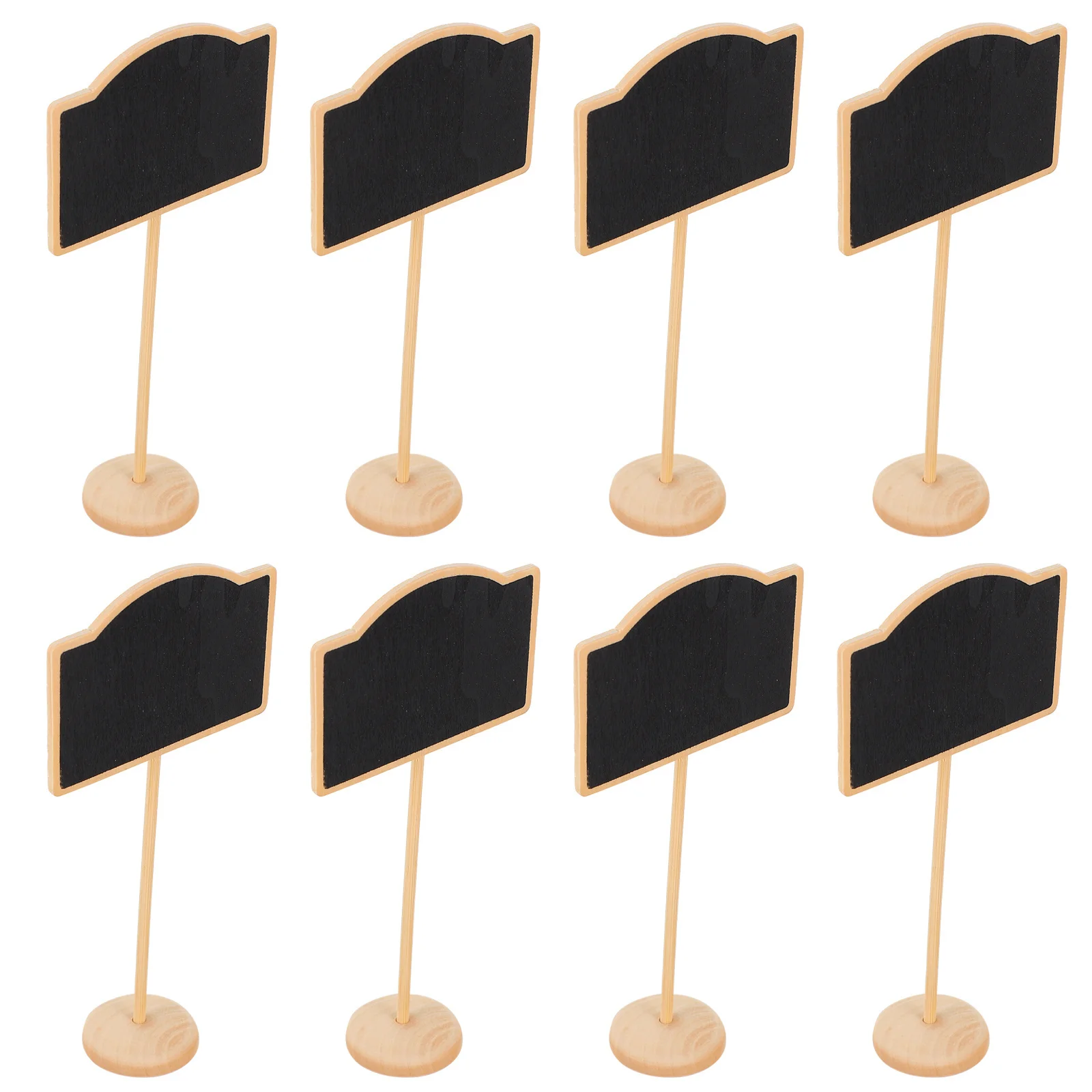 10Pcs Memo Blackboard Signs Mini Chalkboard Signs Easy to Write and Wipe Portable for Home Bar Use Small Blackboard Sign
