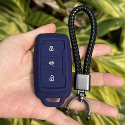 Silicone Key Protective Skin Set Case Cover for Chery Jetour X70 X90 X95 Plus 2020 2021 2022 Remote Holder Keychain Accessories