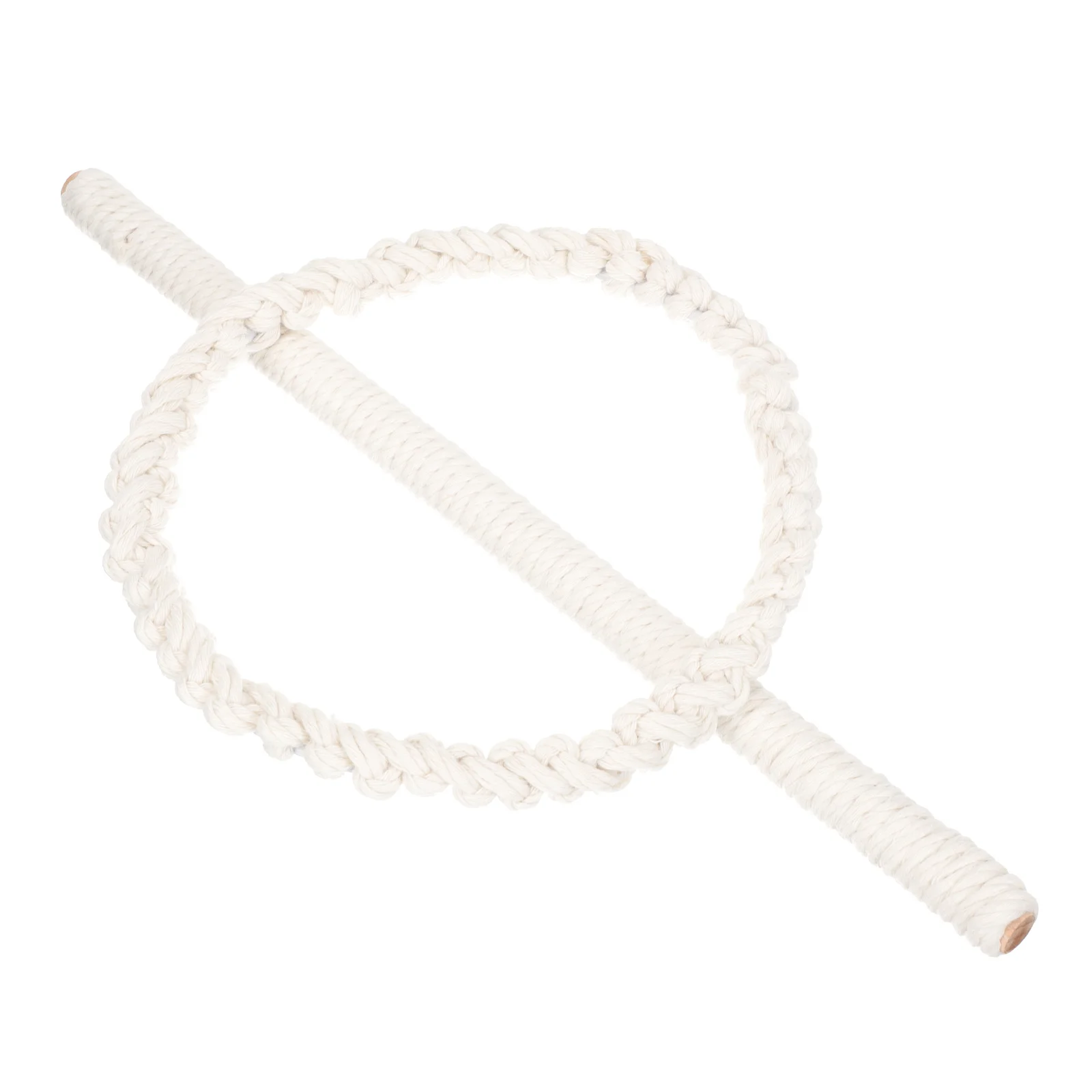 

1Set Boho Curtain Tieback Hand-Woven Cotton Decorative Curtain Holder for Home Living Room Bedroom Drapery Fixing Strap