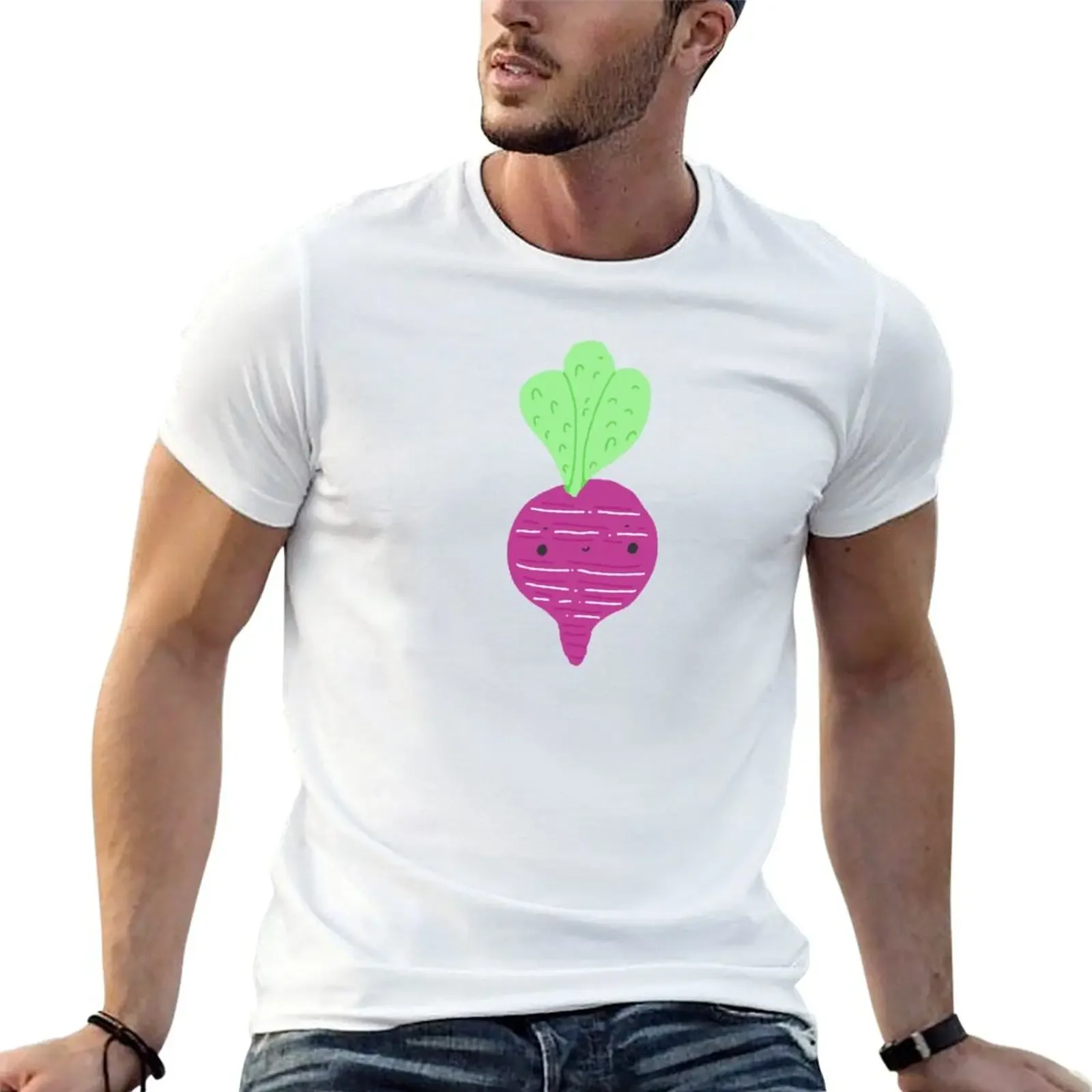 Baby radish T-Shirt hippie clothes oversized graphic tee korean fashion big and tall t shirts for men