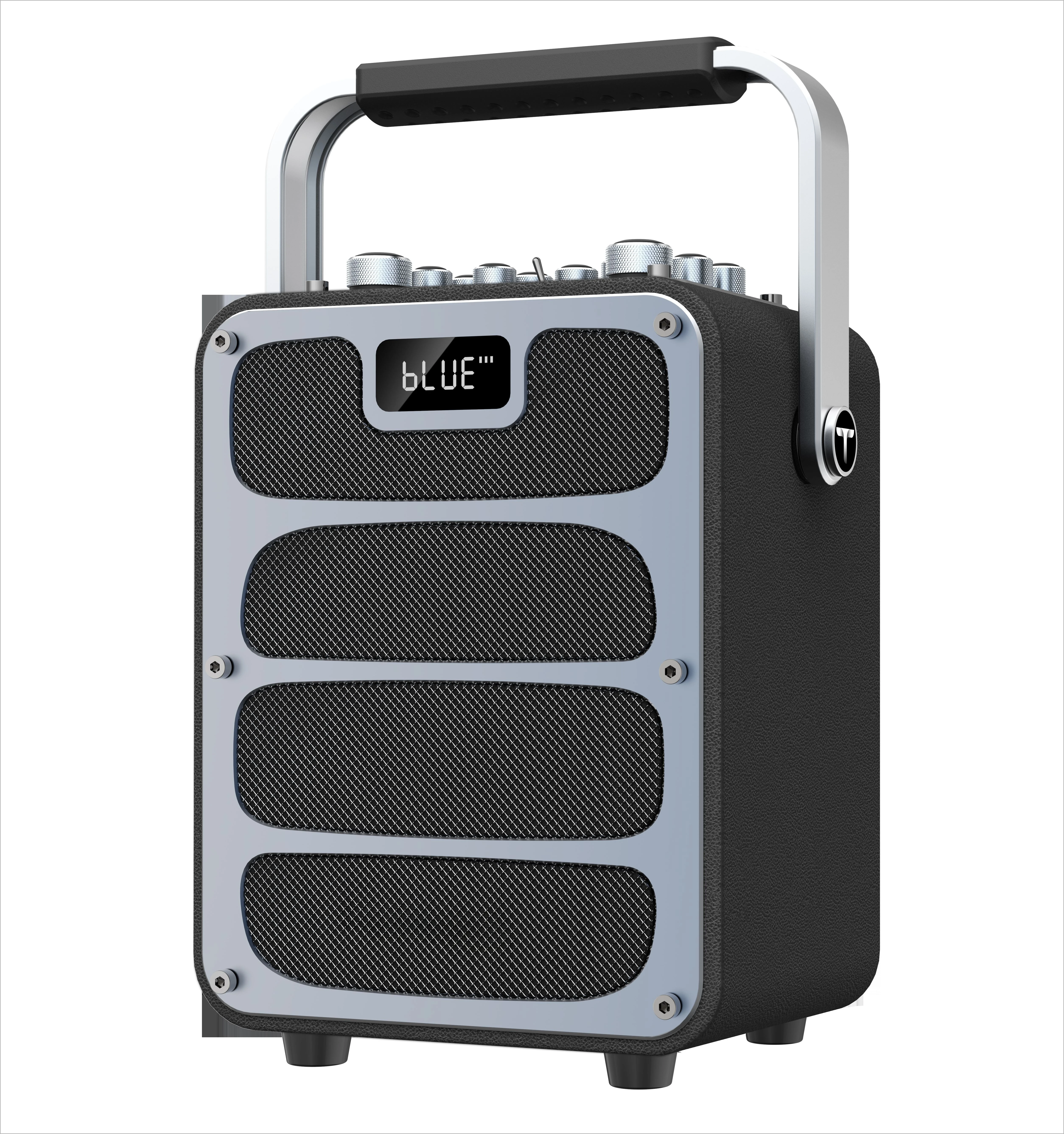 

New Arrival Mini Karaoke Speaker Party Box With USB/TF/AUX 5 Inch 60W High Quality Speaker with OTG Port Bluetooth Speaker