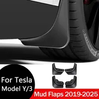 Para Tesla Model Y Model 3 Highland 2025 accesorios guardabarros Stay Clean Protect pintura grado militar protectores contra salpicaduras para todo tipo de clima