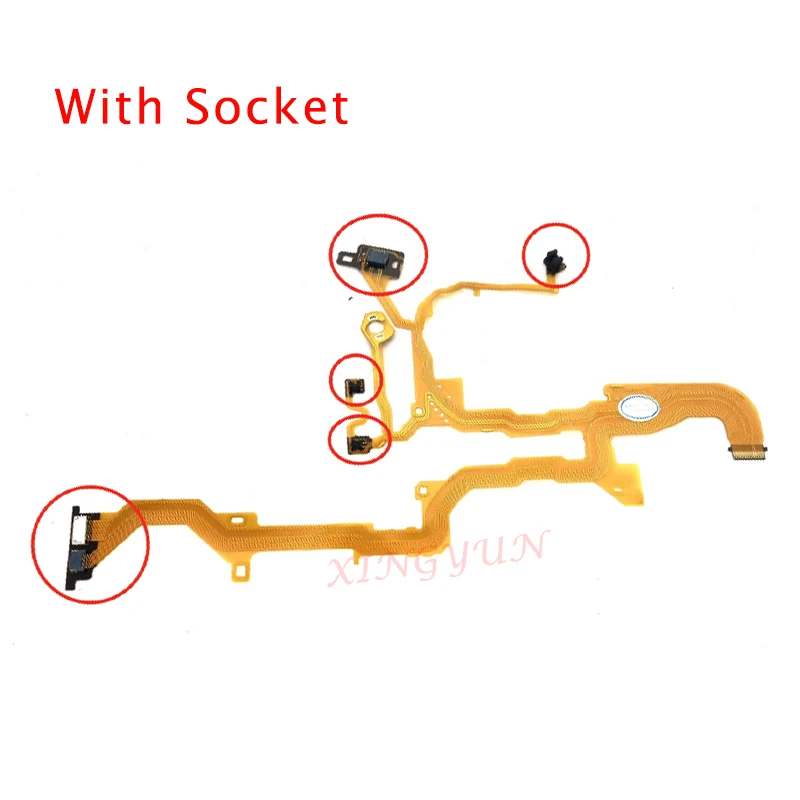 NEW Lens Back Main Flex Cable With IC -For SONY DSC-RX100M5 DSC-RX100 M5 RX100 V Digital Camera Repair Part -With Socket - Image 3
