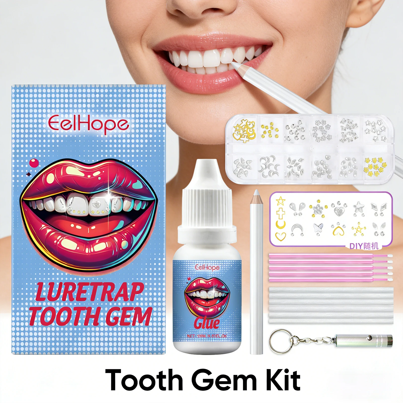 Tooth Gems Sparkling Teeth Jew - Resin Jewelry Kit review and price