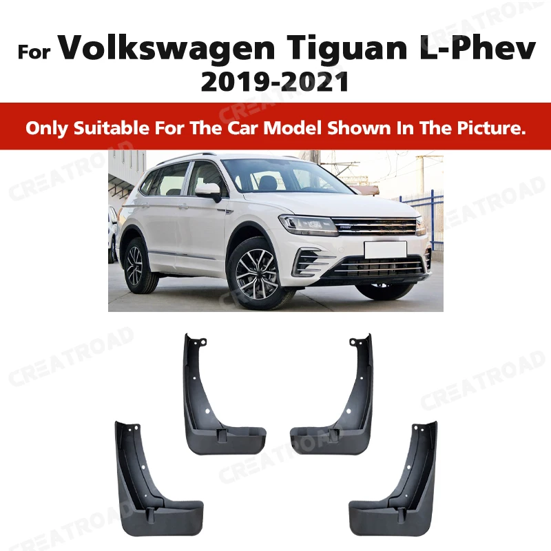 Schmutzfänger für Volkswagen VW Tiguan R-Line L-PHEV Kotflügel-Schutzblech Spritzschutz Auto-Zubehör 4 Stück – Detail 5