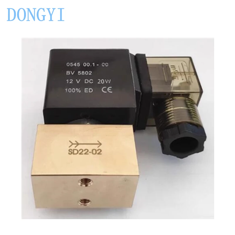 High Pressure Solenoid Valve JT22-02 SD22-02 Normally Closed 8Mpa 1/8