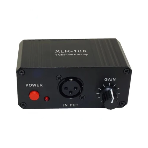 Imagen 1 del producto GHXAMP-preamplificador de audio equilibrado, amplificador de micrófono dinámico, interfaz XLR de un solo canal, NE5532 DC5V-12V
