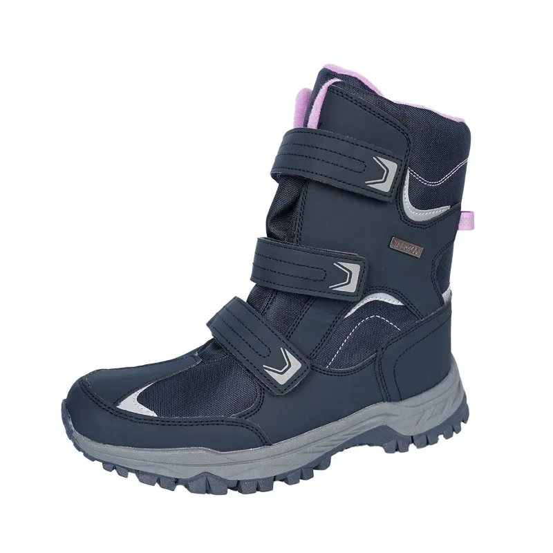 

Зимние зимние ботинки, женская обувь, противоскользящая теплая плюшевая повседневная обувь, женские уличные ботильоны с высоким берцем на толстой подошве