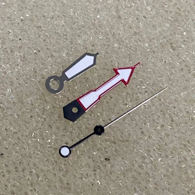 Modified Watch Hands Green Luminous  Pointer Needle Kit DIY Part for NH35 NH36 Movements