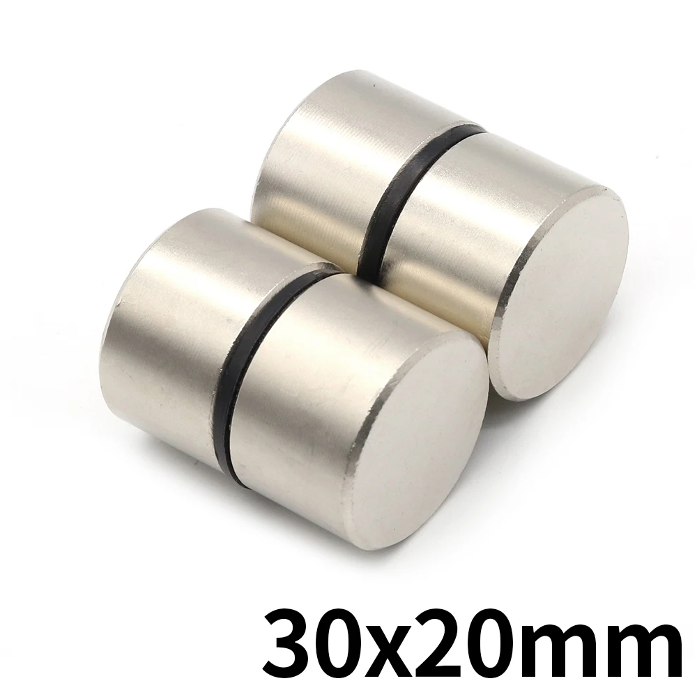 

Neodymium Magnet 30x20 Round NdFeB N35 Super Powerful imanes Permanent Magnetic Disc 30*20 1/2/3/5Pcs