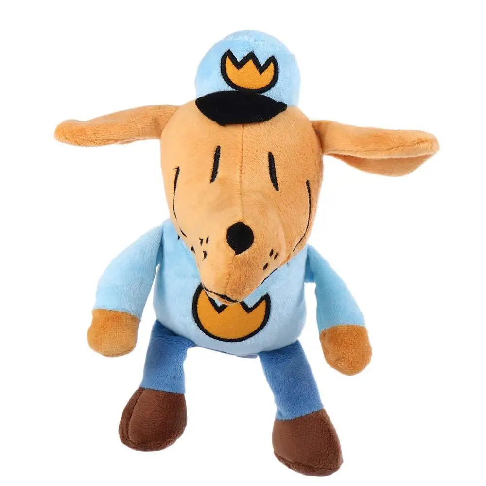 Peluche Simpatico cuscino di peluche Decorazione del divano Dogman Giocattoli per bambini Peluche Giocattolo animale Cane Uomo Peluche Bambola di peluche Peluche