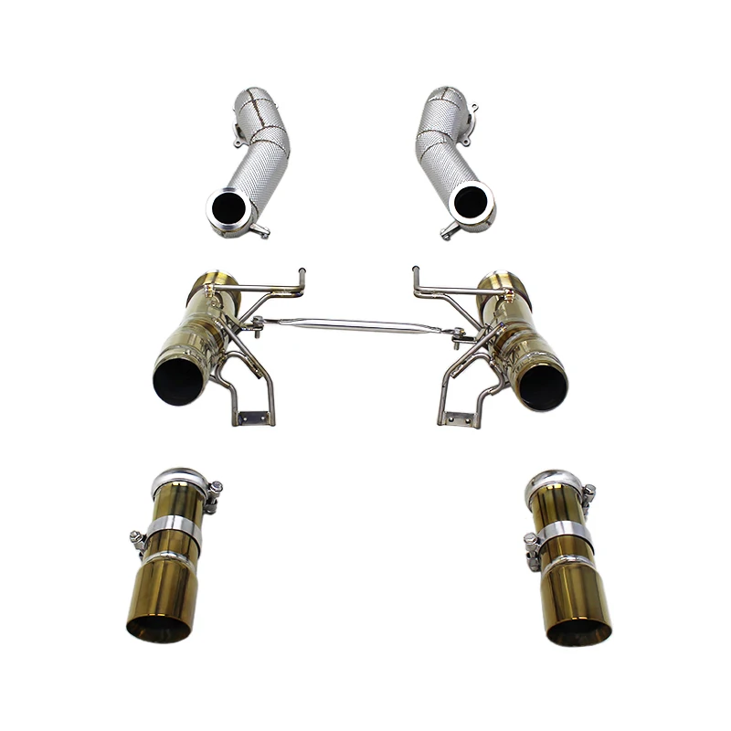 

YD Straight Titanium Catback System For Mclaren 720s 4.0 2017-2019 Racing Sport Exhaust System With Free Flow Exhaust Pipe