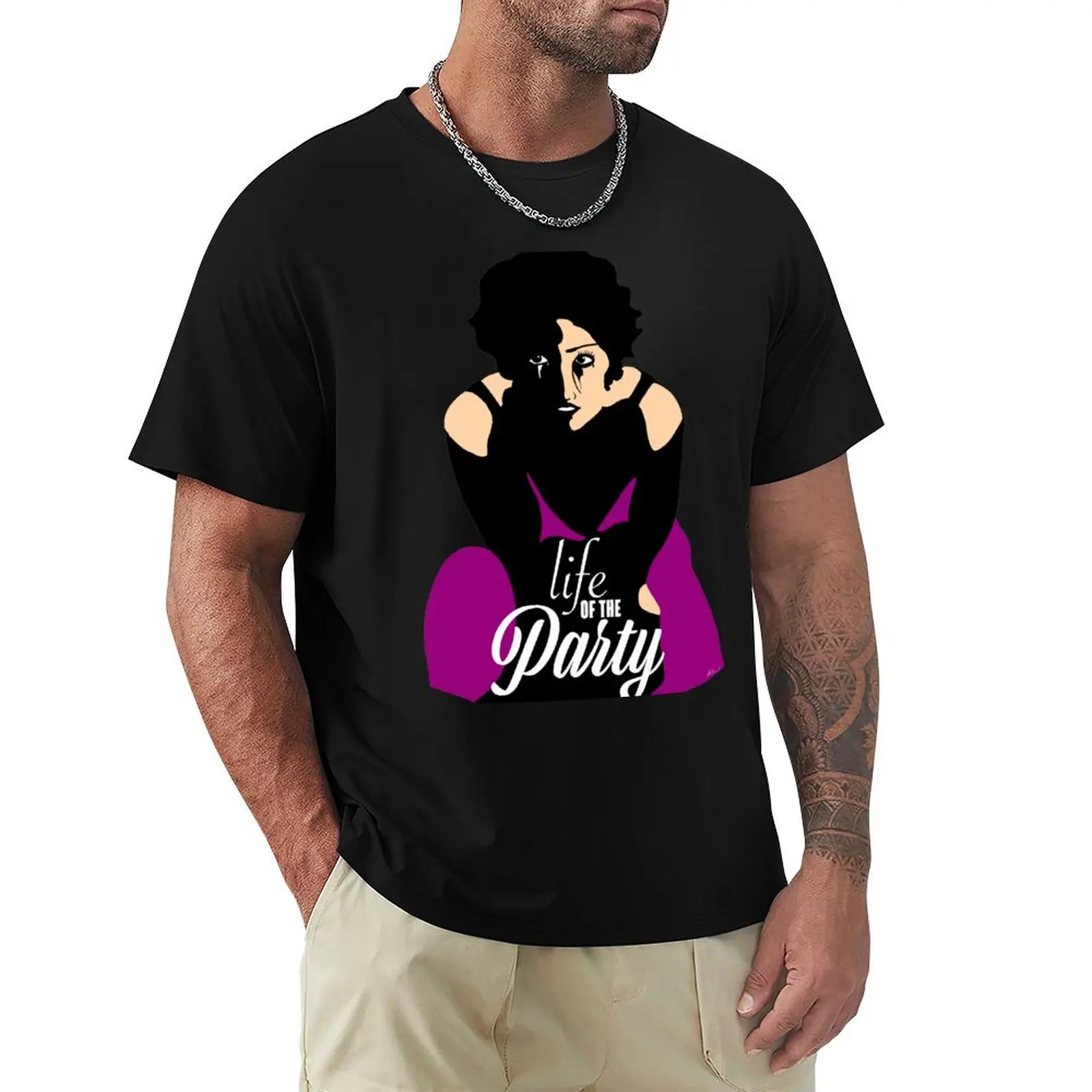 

Life of the Party T-Shirt anime Funny t-shirt t shirts men