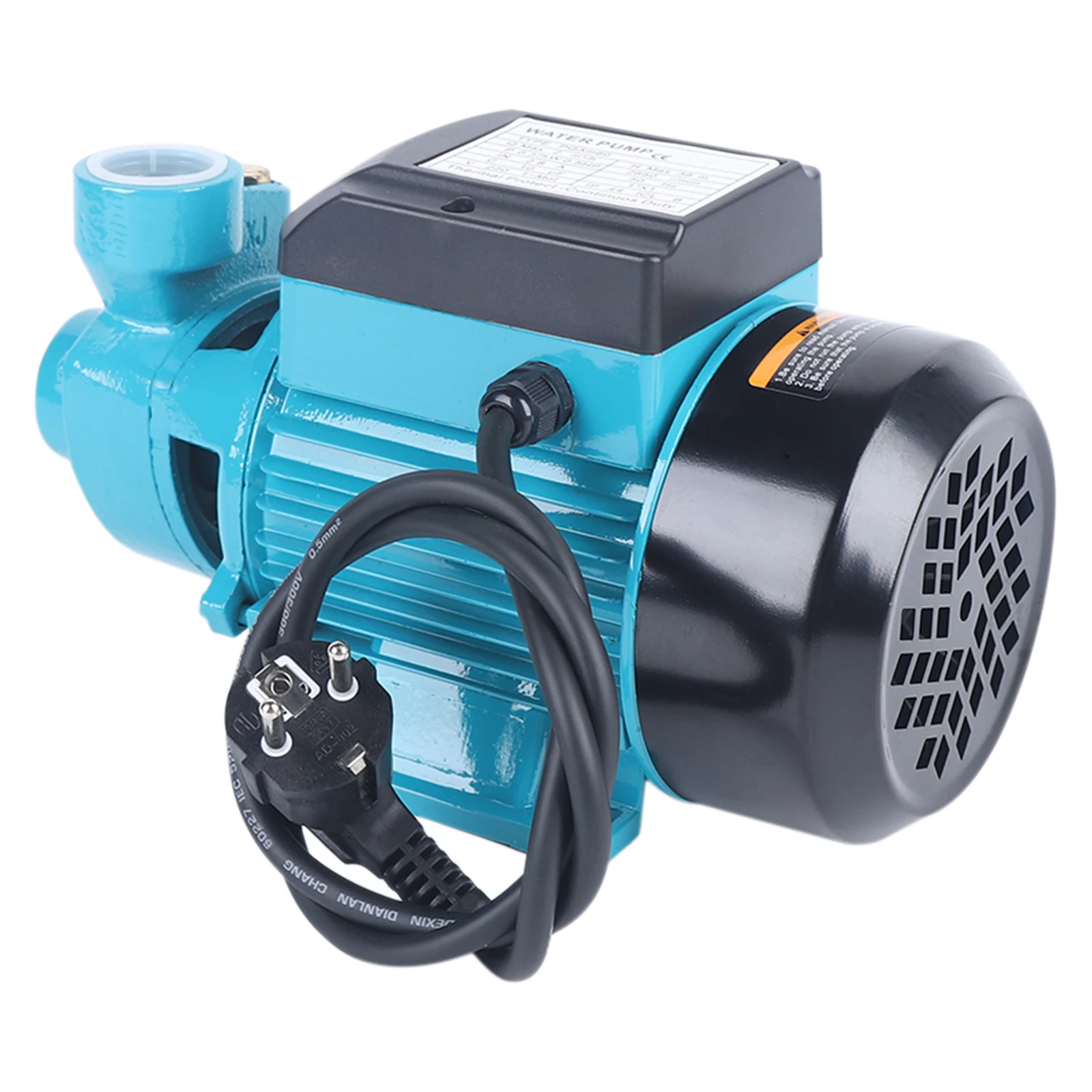 Industrial Circulation Pump Booster Water Pump With Circulating Wing Wheel 220V 370W 2850Rpm