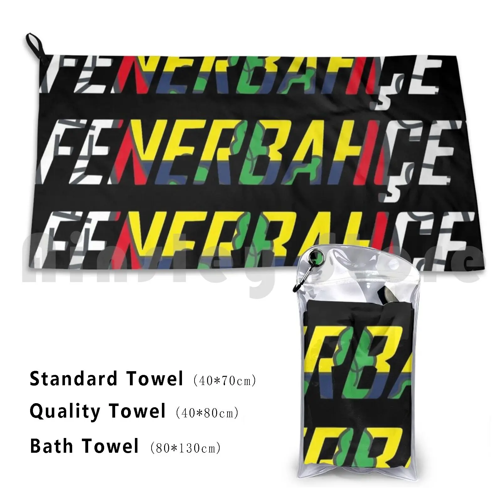 Fenerbahce Sk Toalla personalizada Toalla de baño Fenerbahce Fenerbahce Sk Super League Fútbol Equipo turco