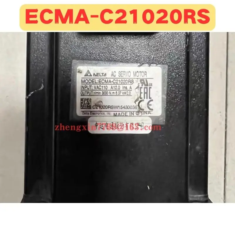 使用されたサーボモーター,通常機能,テストOK, ECMA-C21020RS,ecma c21020rs