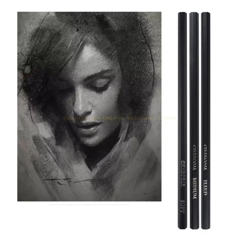 

72pcs Drawing Sketch Pencils Set Charcoal Pencil Eraser Art Craft Painting