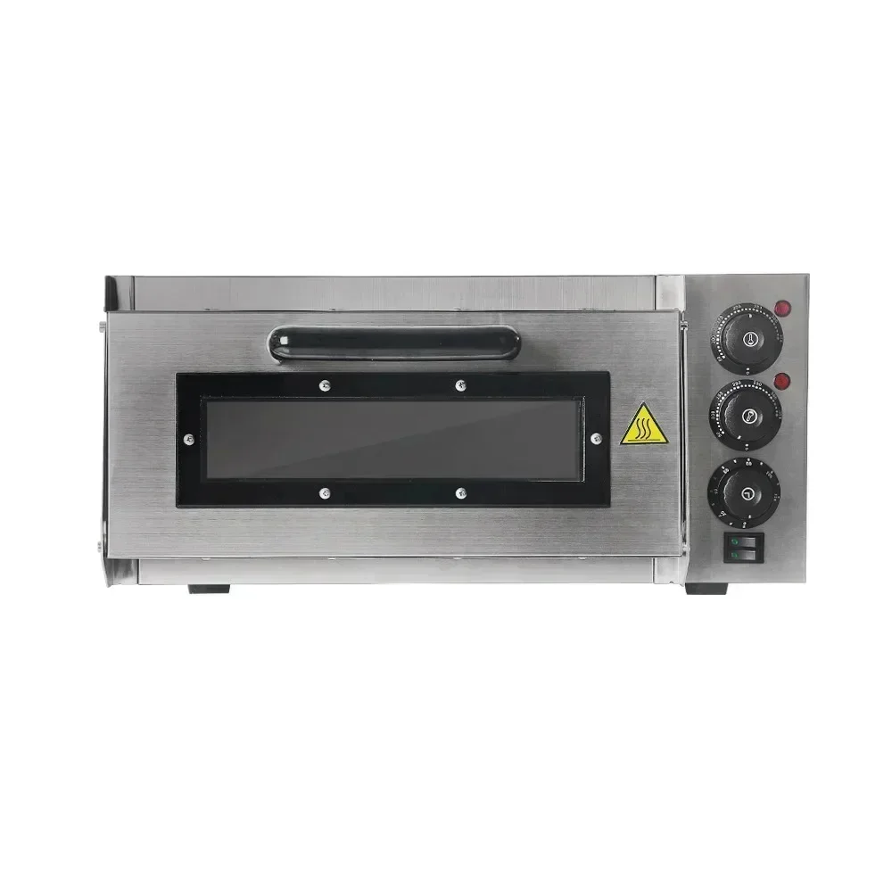 220V 2KW 20L High-capacity Commercial Pizza Oven Multifunctional Single Layer Chicken Wing Egg Tart Pizza Oven Stainless Steel
