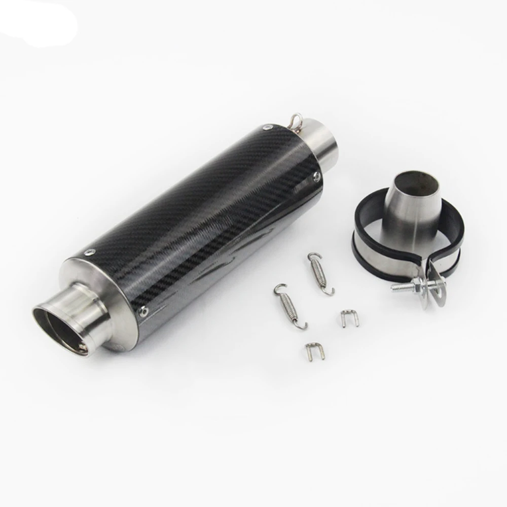 Universal 51MM Motorcycle Exhaust Muffler Pipe Escape Moto Advanced for kawasaki er6n sv650 Z800 R1 cb650f cb1000r cbr250r - view 4