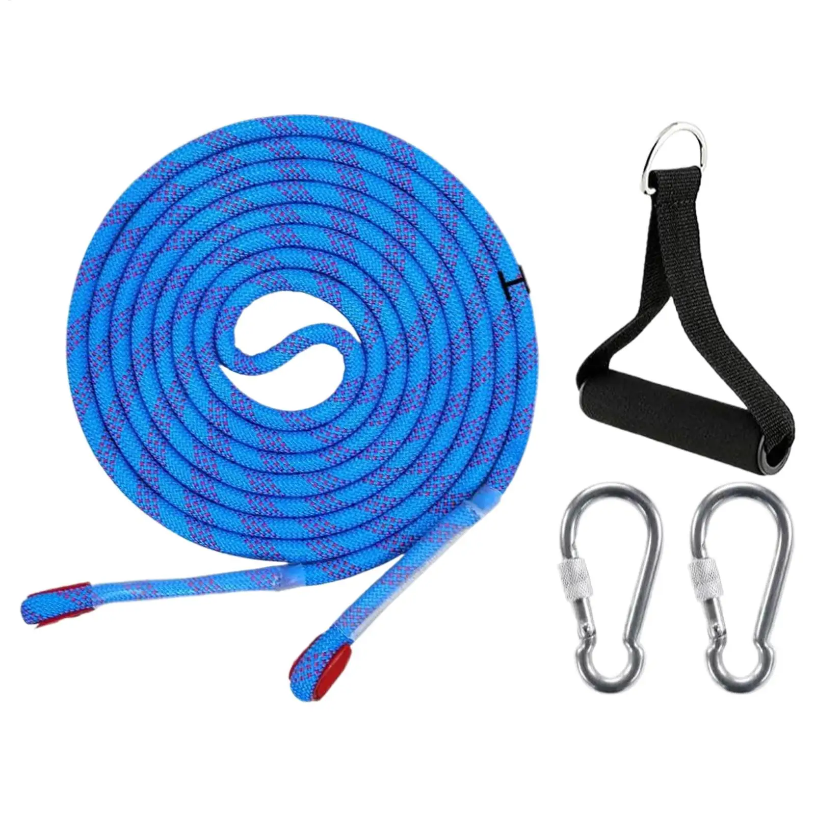 Schlitten-Zugseil Winter-Schlitten-Zugseil-Set 13FT Dickes Schlittenband zum Ziehen von Kinderschlitten Zugseil Winter-Schlitten-Zugseil-Set
