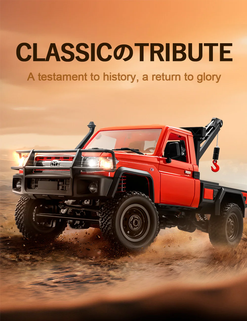 

MN MODEL 1/12 Scale RC Pickup Truck 2.4G 4WD Crawler Vehicle MN82 MN82PRO MN82S MN82T - Remote Control Car