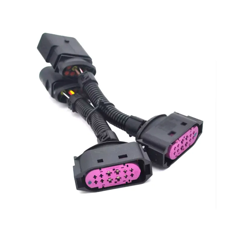 

update halogen xenon Head light cable adaptor For R32 GOLF MK4 FOR bora 1998-2006 1998-2006