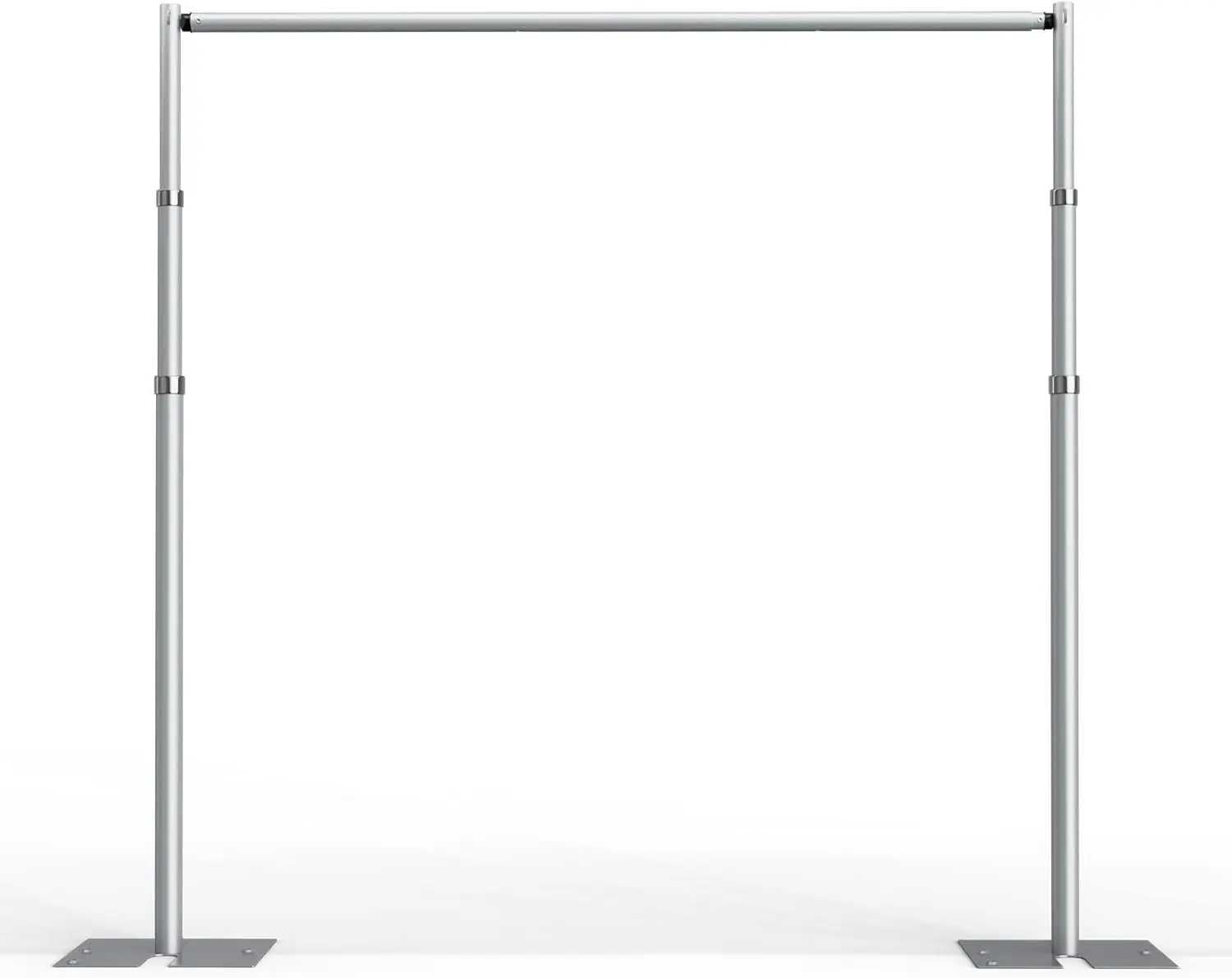 

Pipe and Drape Backdrop Stand Kit, Backdrop Stand Heavy Duty 10ftx10ft, Adjustable Metal Frame for Backdrop, Background Stand