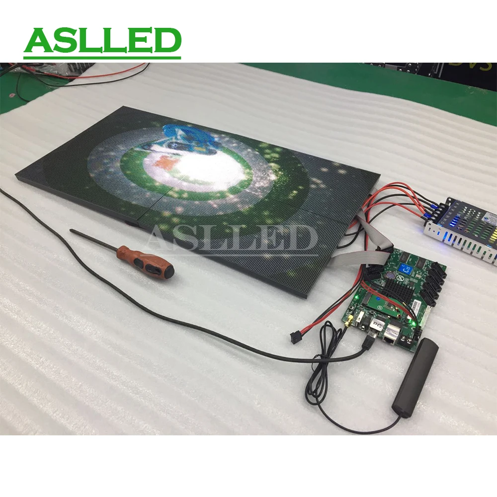 4pcs P5 Indoor 320x160mm LED Module Have Power Supply And USB/LAN Control Card